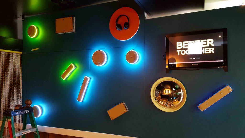 interactive wall experience